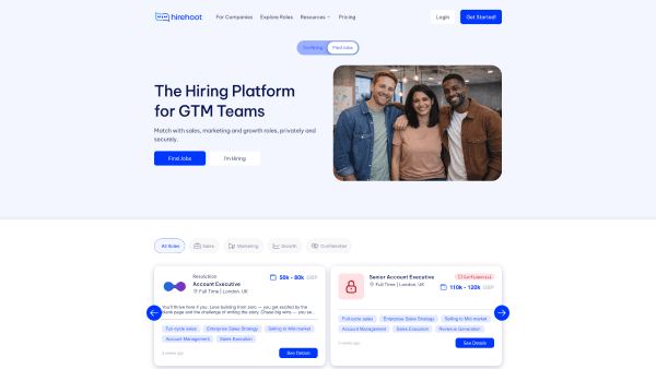 Hirehoot project cover